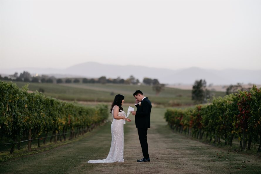 Kristy and Daniel's Acacia Ridge Winery photographed by My Scandi Style