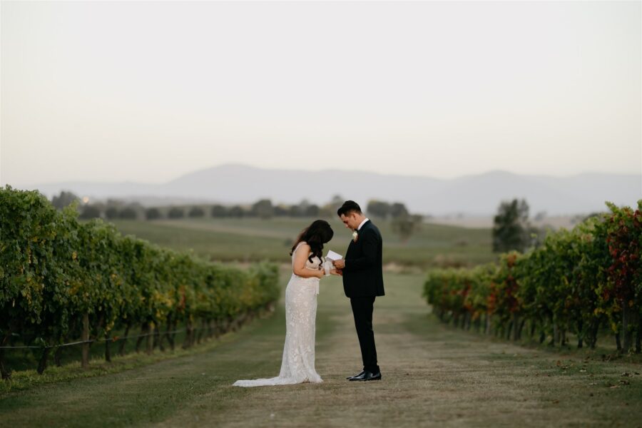 Kristy and Daniel's Acacia Ridge Winery photographed by My Scandi Style