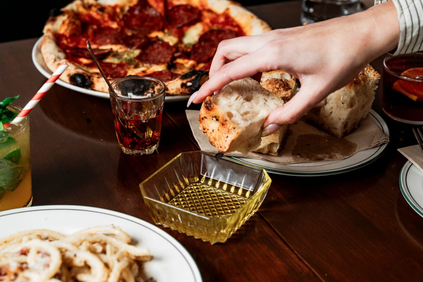 italian food wedding pizza olive oil