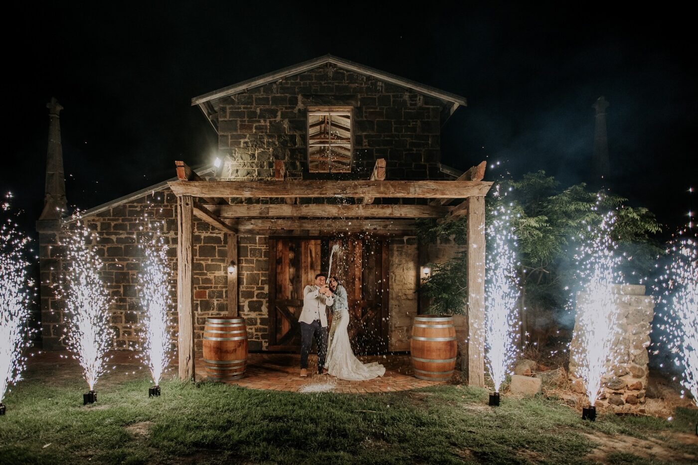 rustic wedding venue