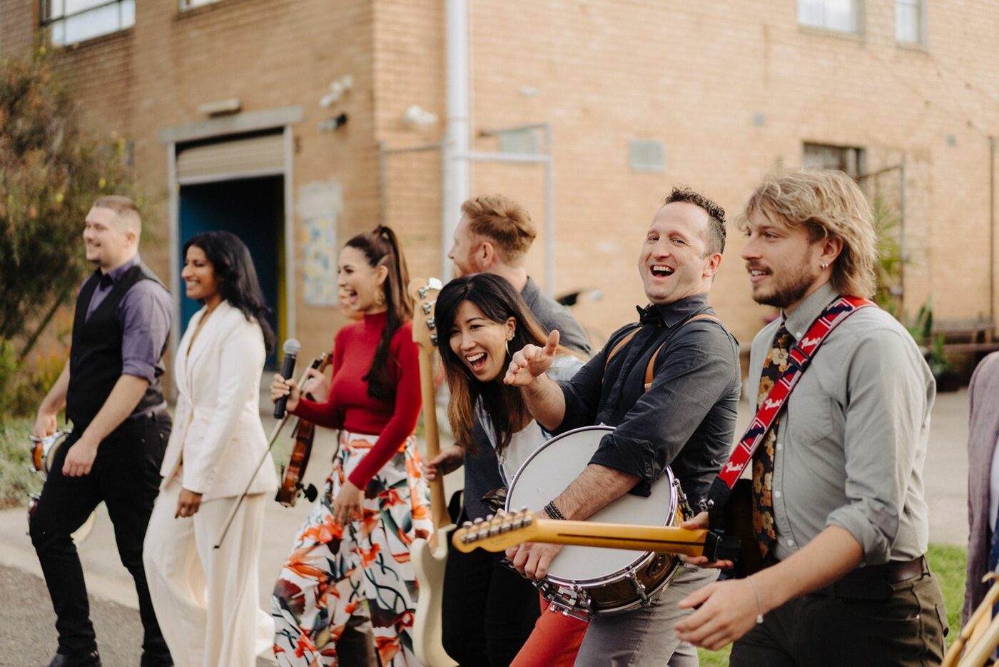 wedding entertainment: baker boys band