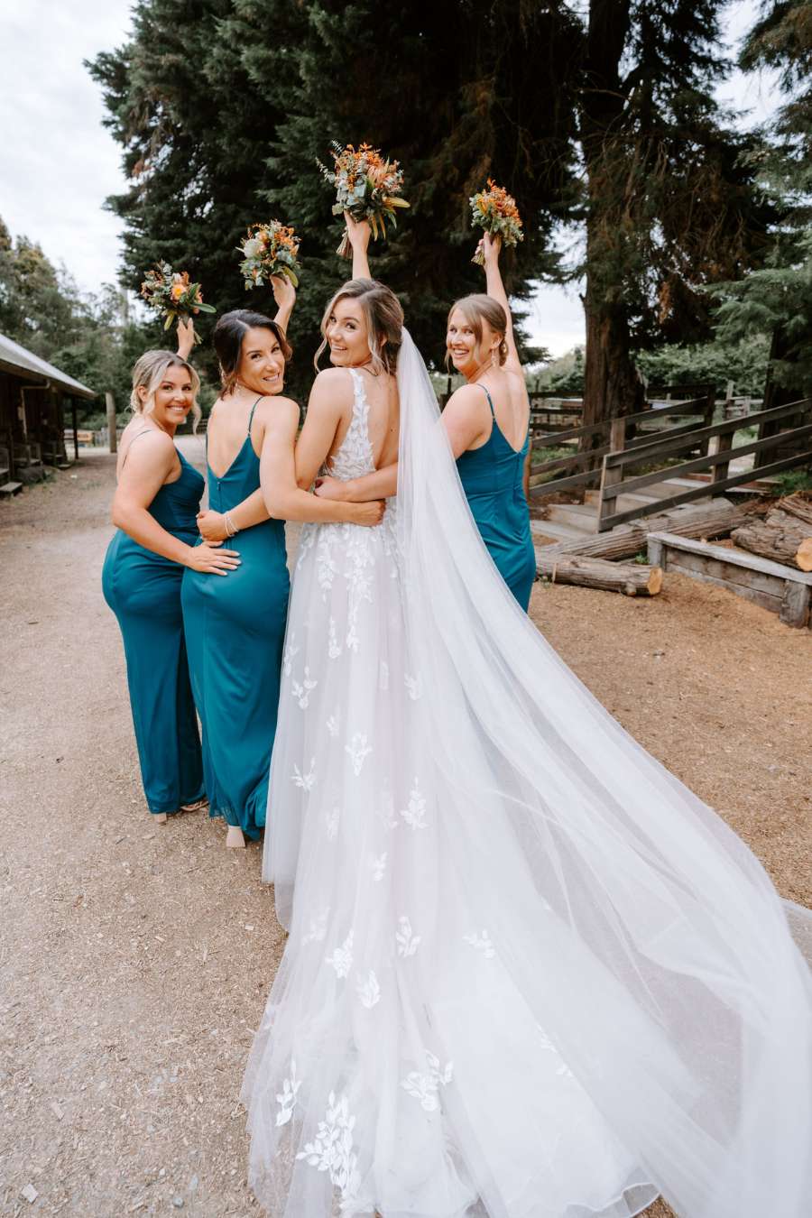 Nikki and Jordan's Collingwood Childrens' Farm Wedding, photographed by Veri Photography.