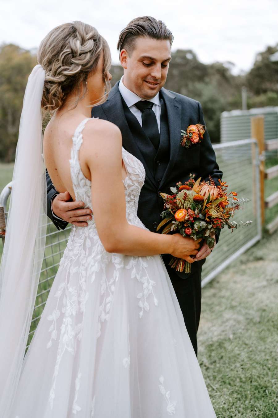 Nikki and Jordan's Collingwood Childrens' Farm Wedding, photographed by Veri Photography.