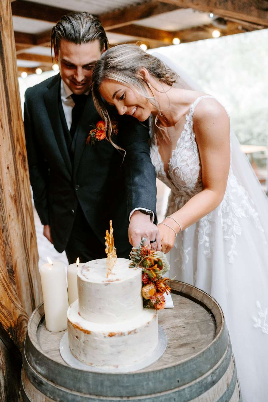 Nikki and Jordan's Collingwood Childrens' Farm Wedding, photographed by Veri Photography.