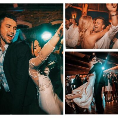 NOVA DJs get the wedding party started.