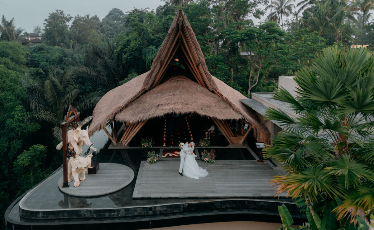 Bali wedding at Aksari