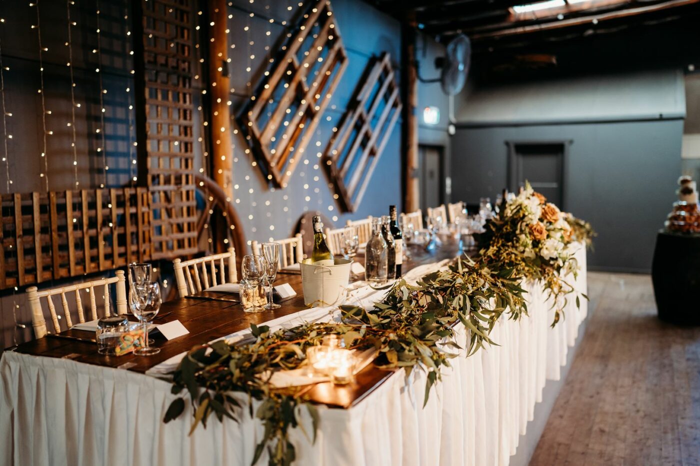 The Woolshed wedding venue is rustic