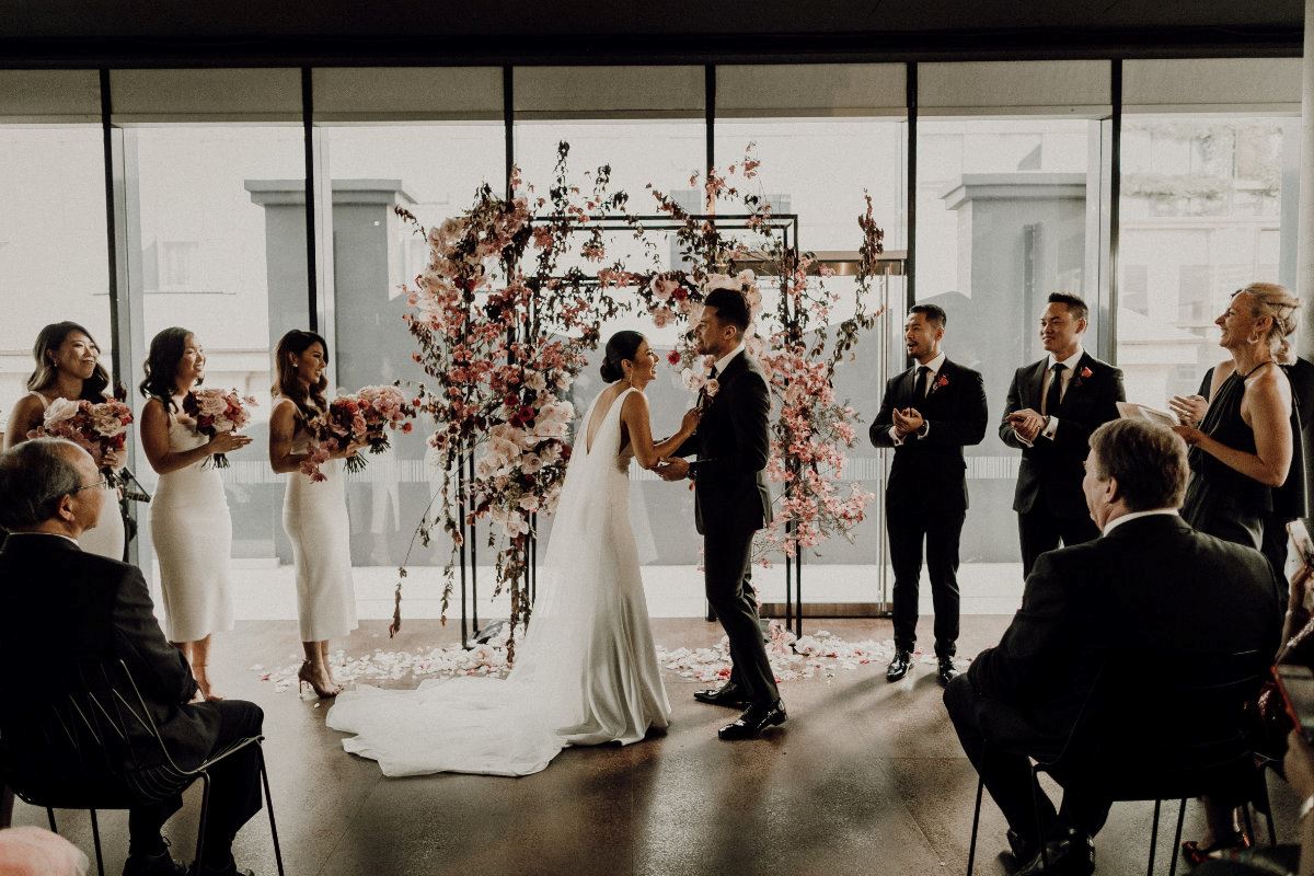 A winter wedding at Olio Kensington