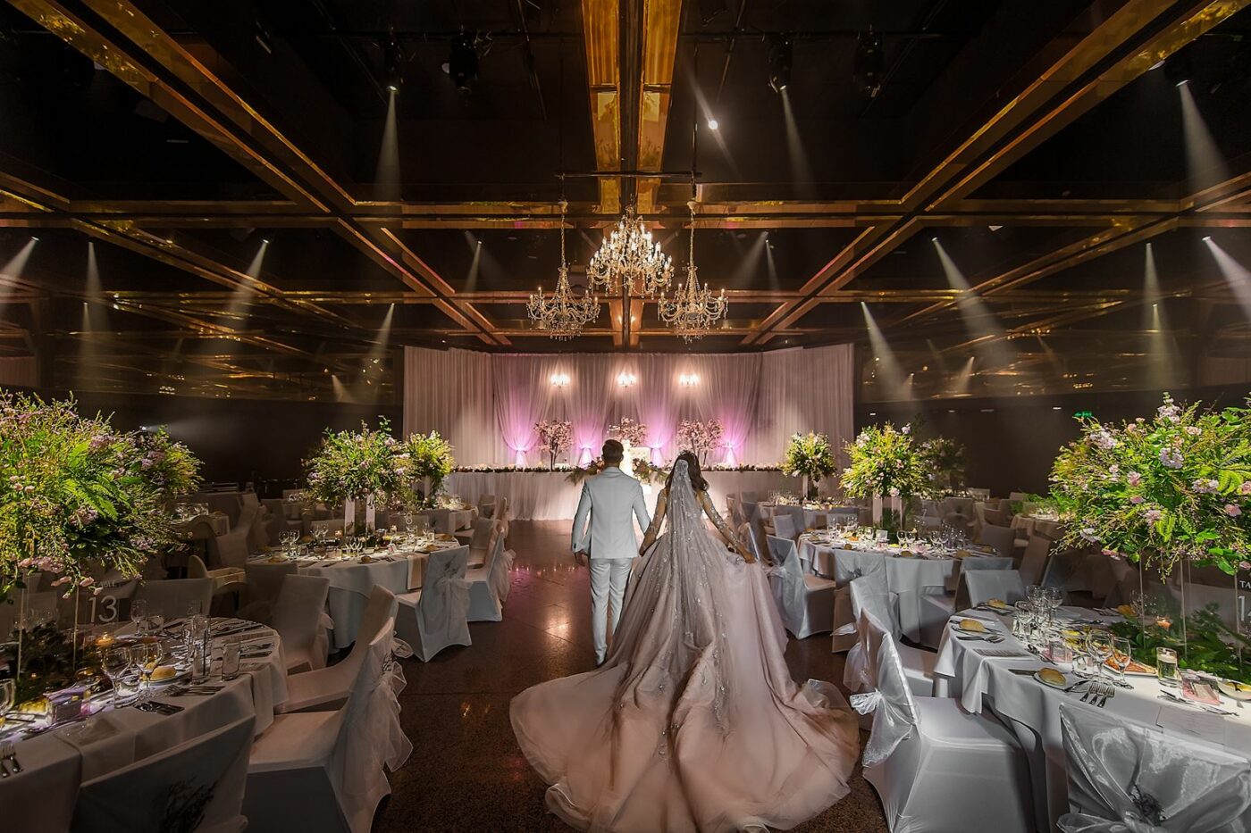 Grand opulent ballroom at Adelaide City's InterContintental.