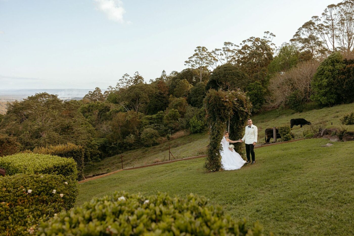 Spring is the ideal time for nuptials at Tiffanys Maleny.