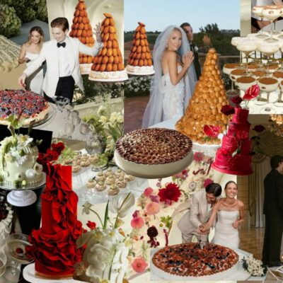 Wedding Cake Trends 2025 mood board