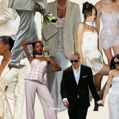 wedding dress alternatives moodboard