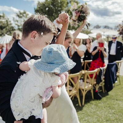 how to include a baby in your wedding