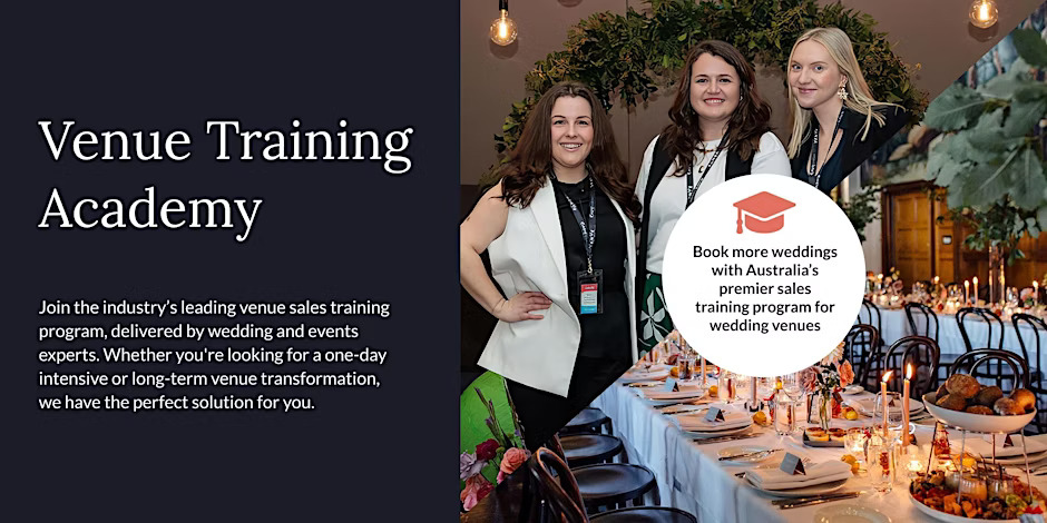 venue training academy with darcy and lauren