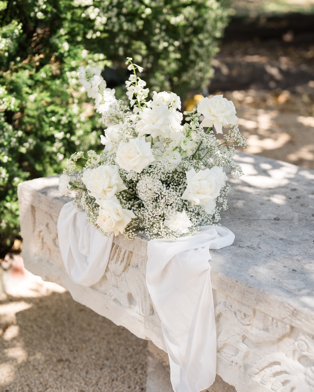 wedding draping - white lane events