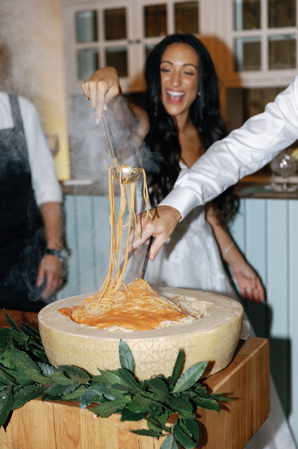 pasta cheese wheel