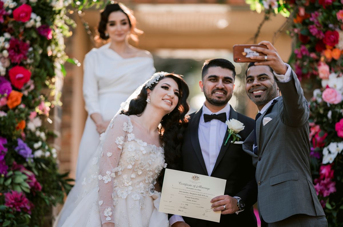 chris pinto, sydney marriage celebrant