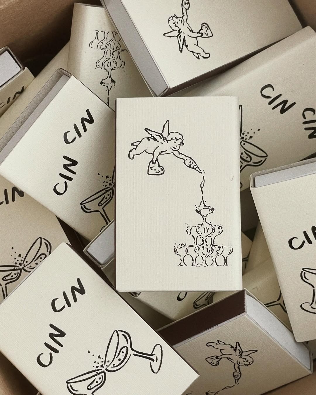 matchbox personalised favours