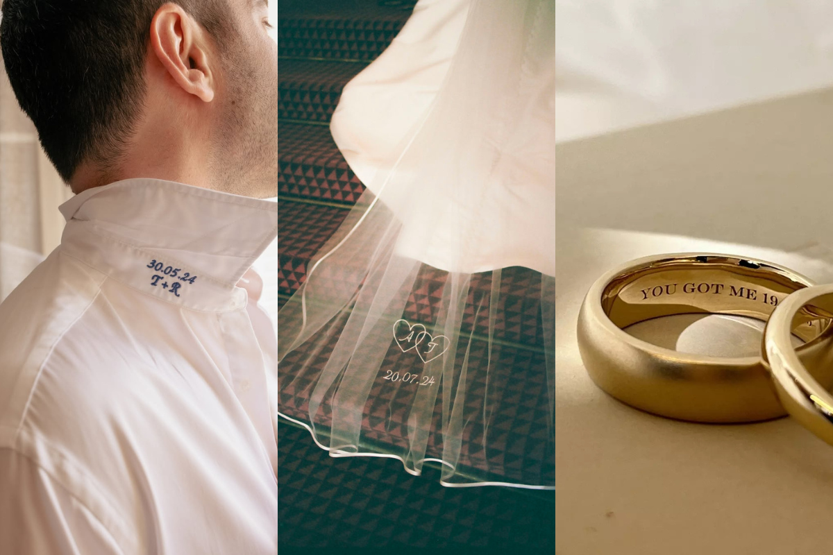 personalise your wedding