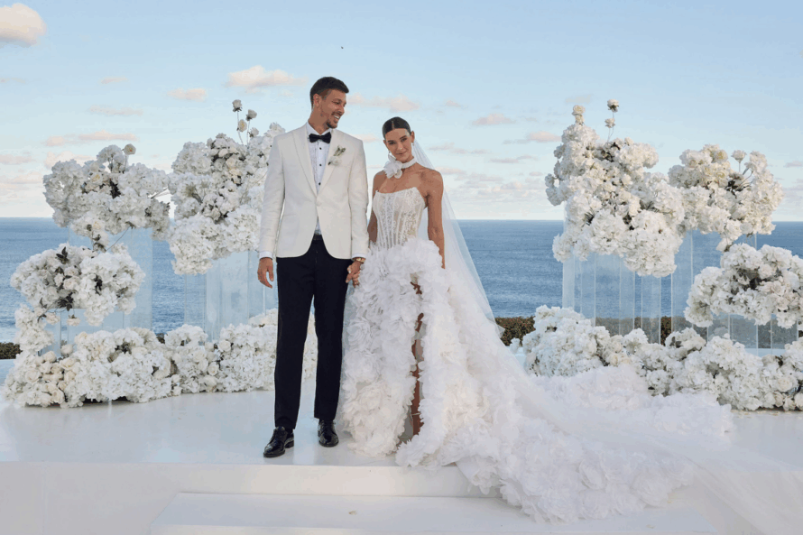 Britt Hockley marries Ben Siegrist in Bali