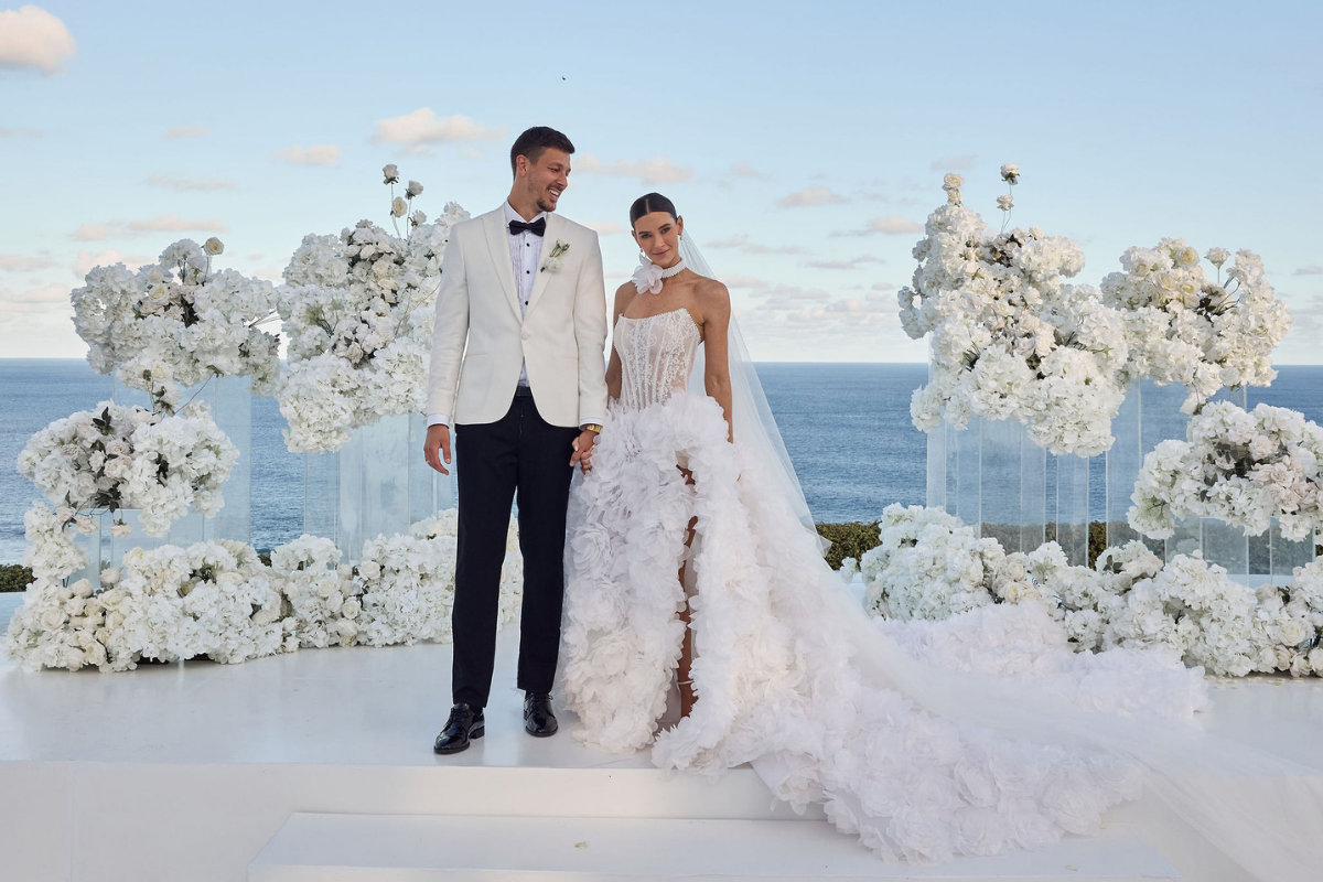 Britt Hockley marries Ben Siegrist in Bali