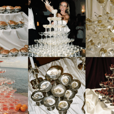champagne tower
