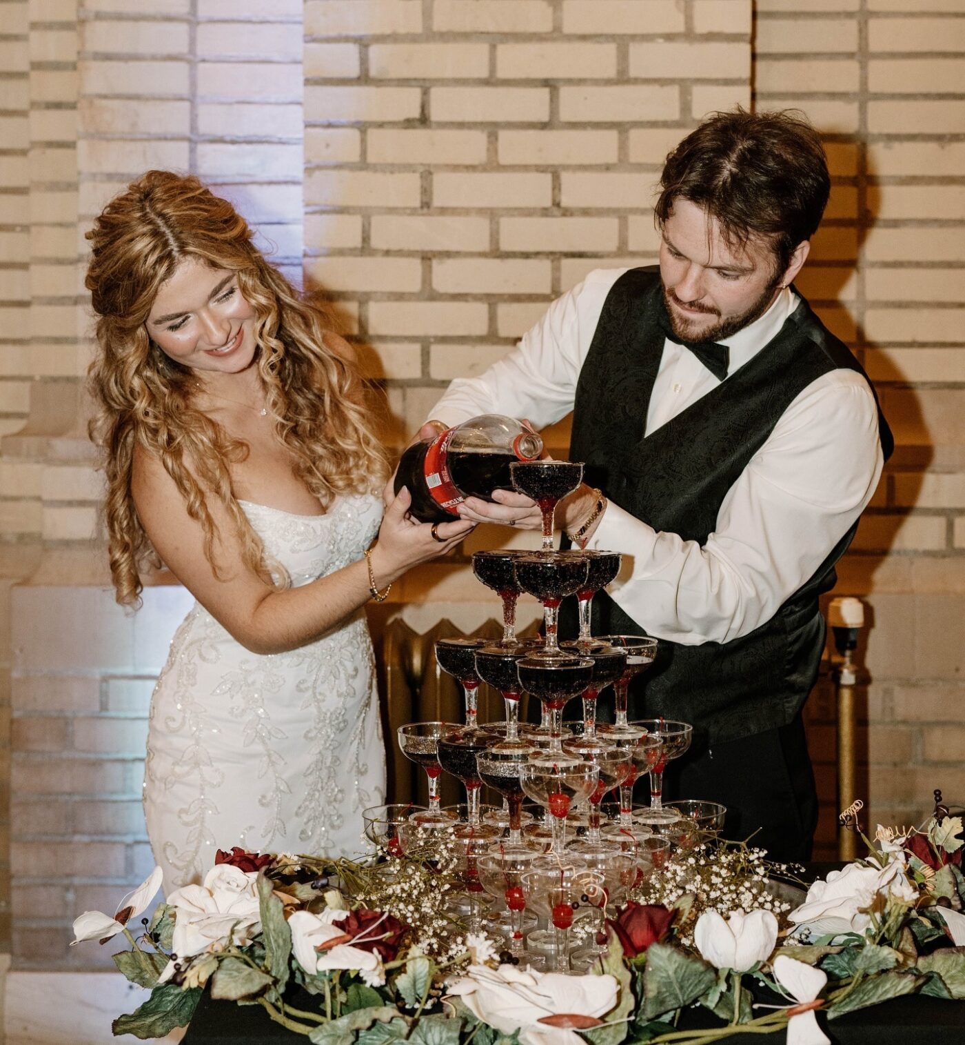 champagne tower alternative