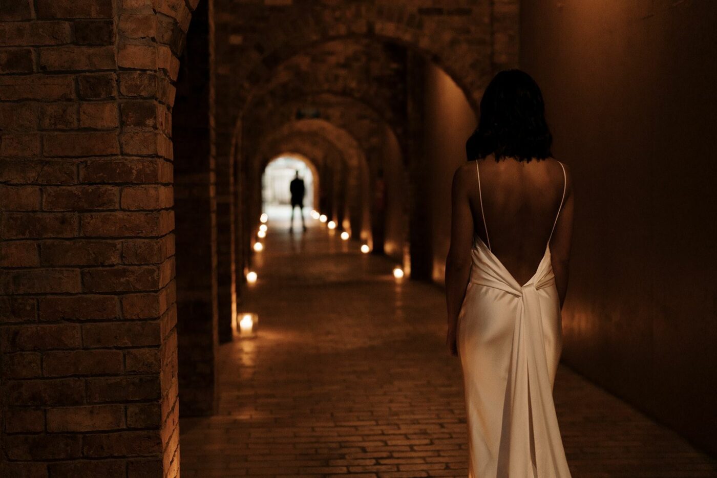 corridor bride brick