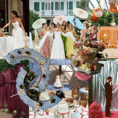 maximalist wedding inspiration mood board