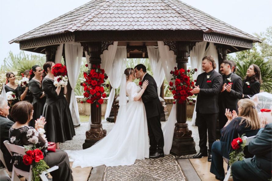 Riki-Lee and Matthew’s Villa Botanica Whitsundays wedding