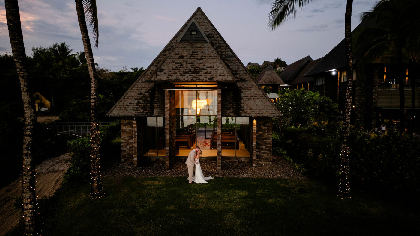 intercontinental fiji wedding