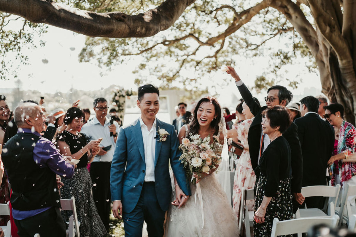 Li-Ann and Els win $2500 for planning magical Royal Botanic Gardens wedding