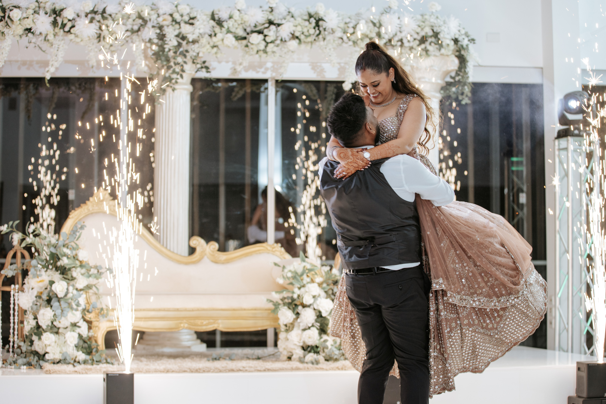 Suneeta and Akshay&#8217;s Modern Hindu wedding