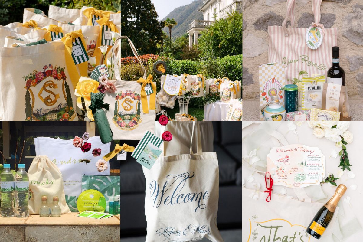 destination wedding welcome bag ideas