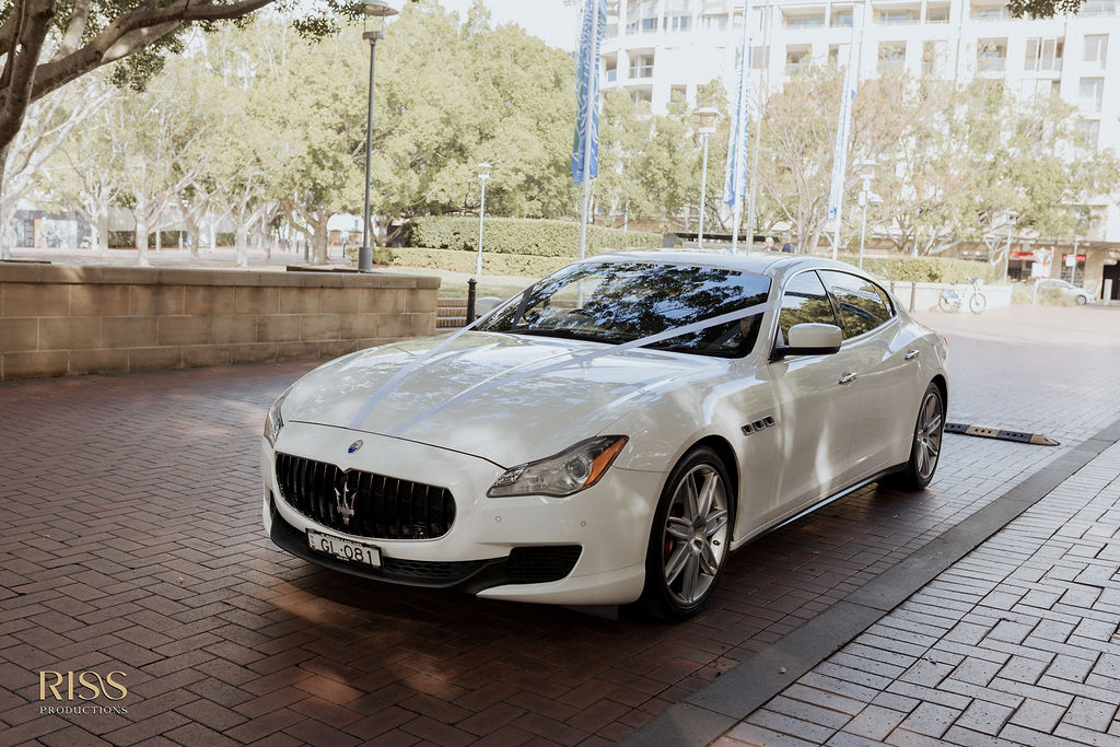 Yvonne and Luke's Maserati