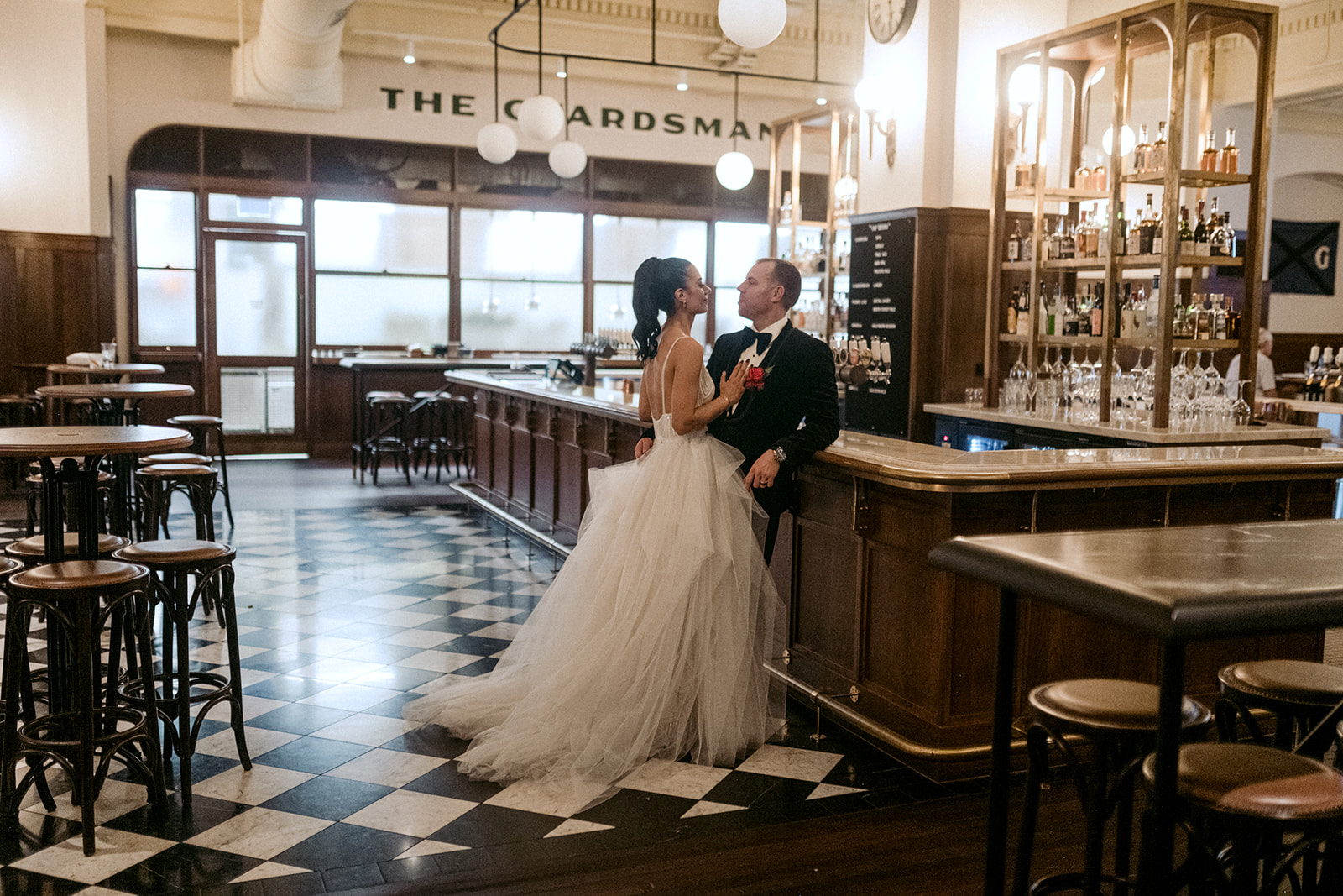 Carla and Luke’s 1920s glam Adelaide wedding