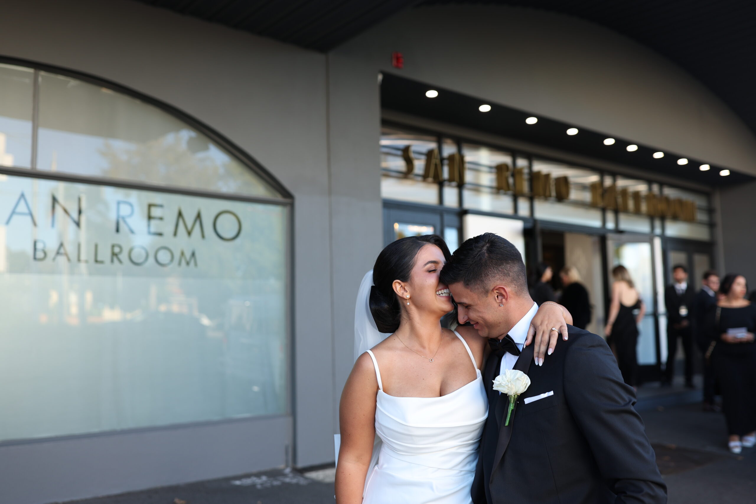 Kate and Nicholas’ classic Italian celebration at San Remo Ballroom