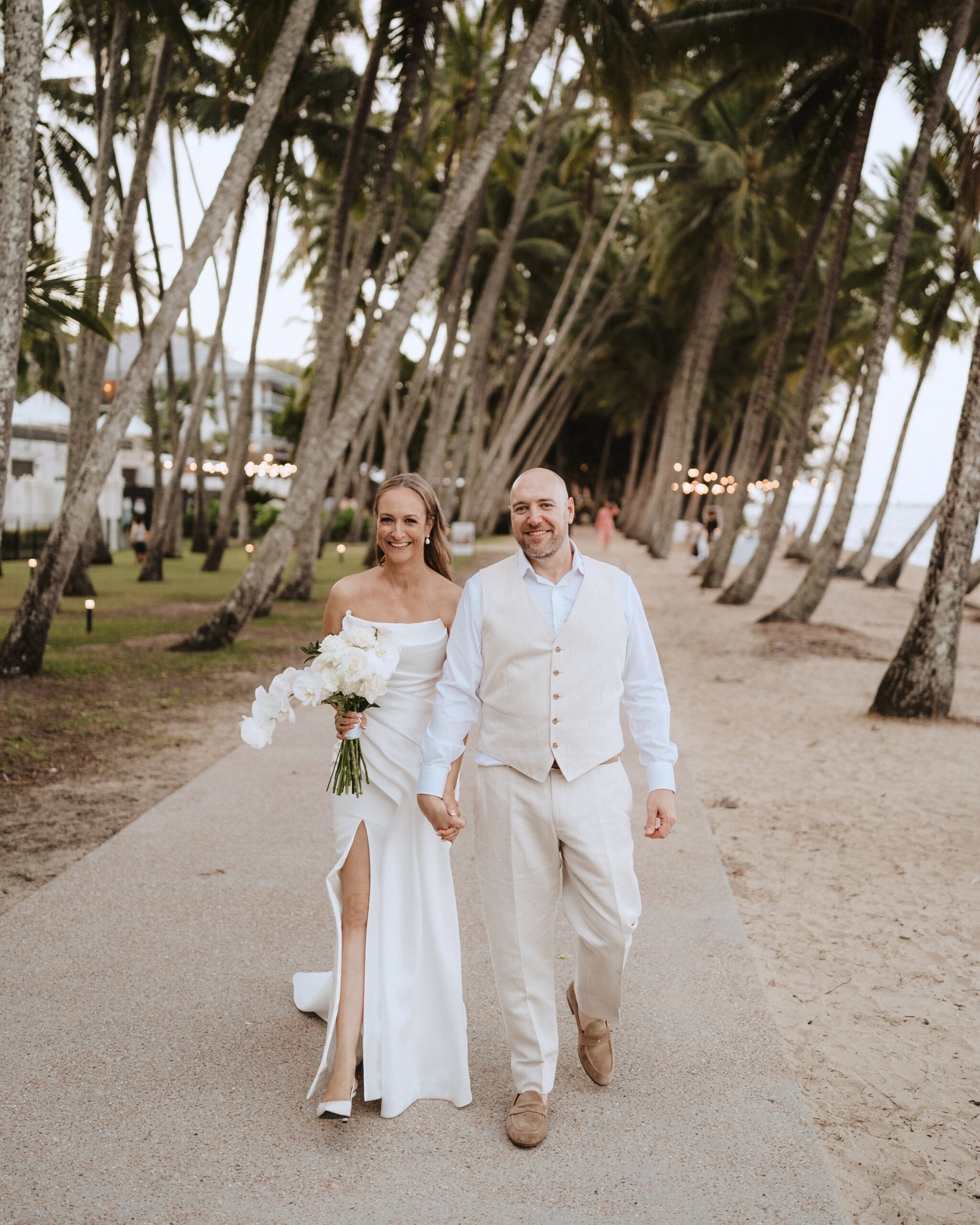 Marie and Trevor’s manifested Palm Cove Celebration by South Pacific Bridal