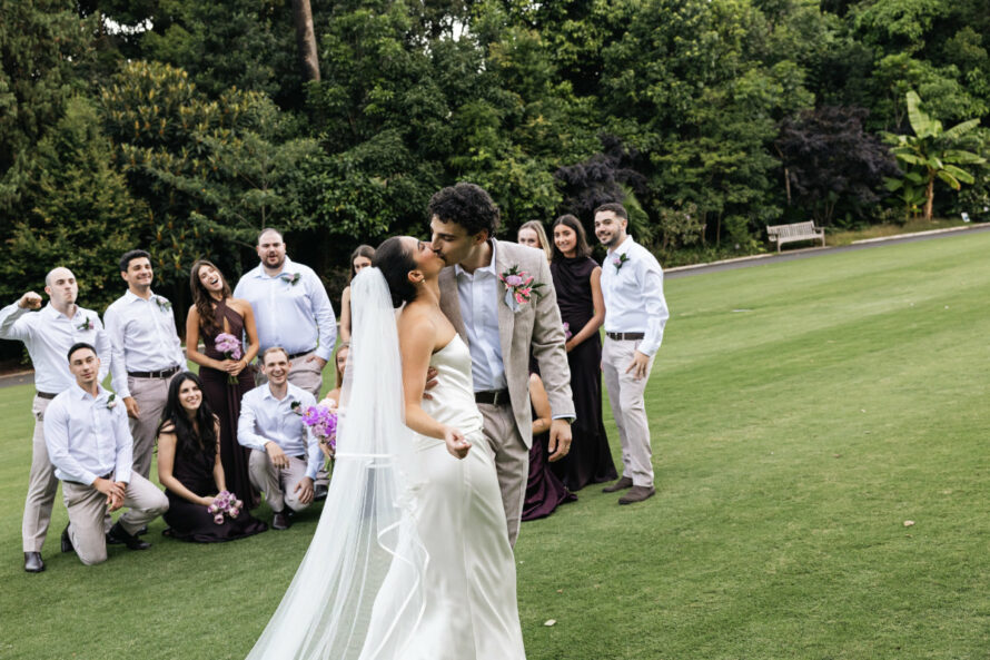 The Calyx wedding for Danielle and Tai. Photographed by Nadine Saacks Photography.