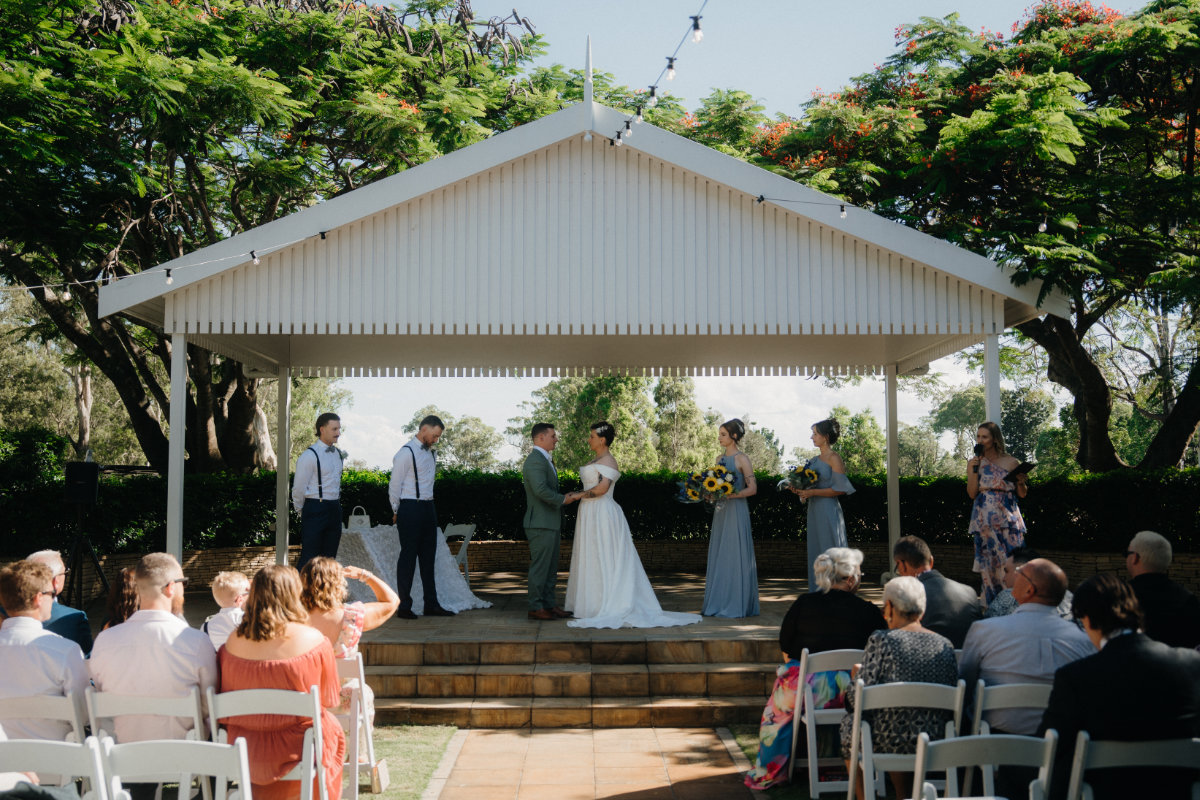 Brisbane Golf Club wedding for Anne-Maree and Kaleb. Photographed by Nick Hargans Media.