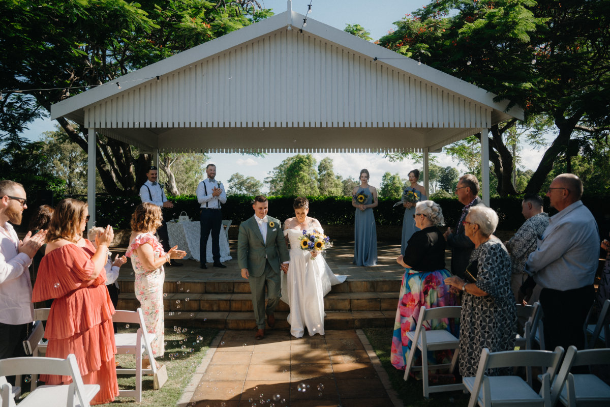 Brisbane Golf Club wedding for Anne-Maree and Kaleb. Photographed by Nick Hargans Media.
