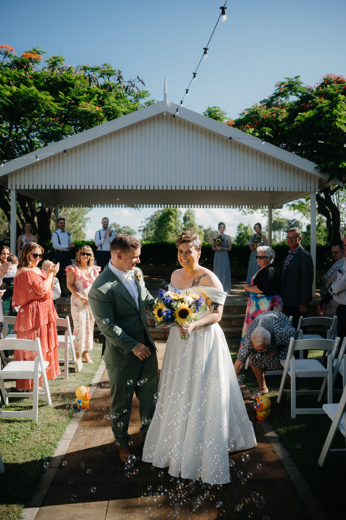 Brisbane Golf Club wedding for Anne-Maree and Kaleb. Photographed by Nick Hargans Media.