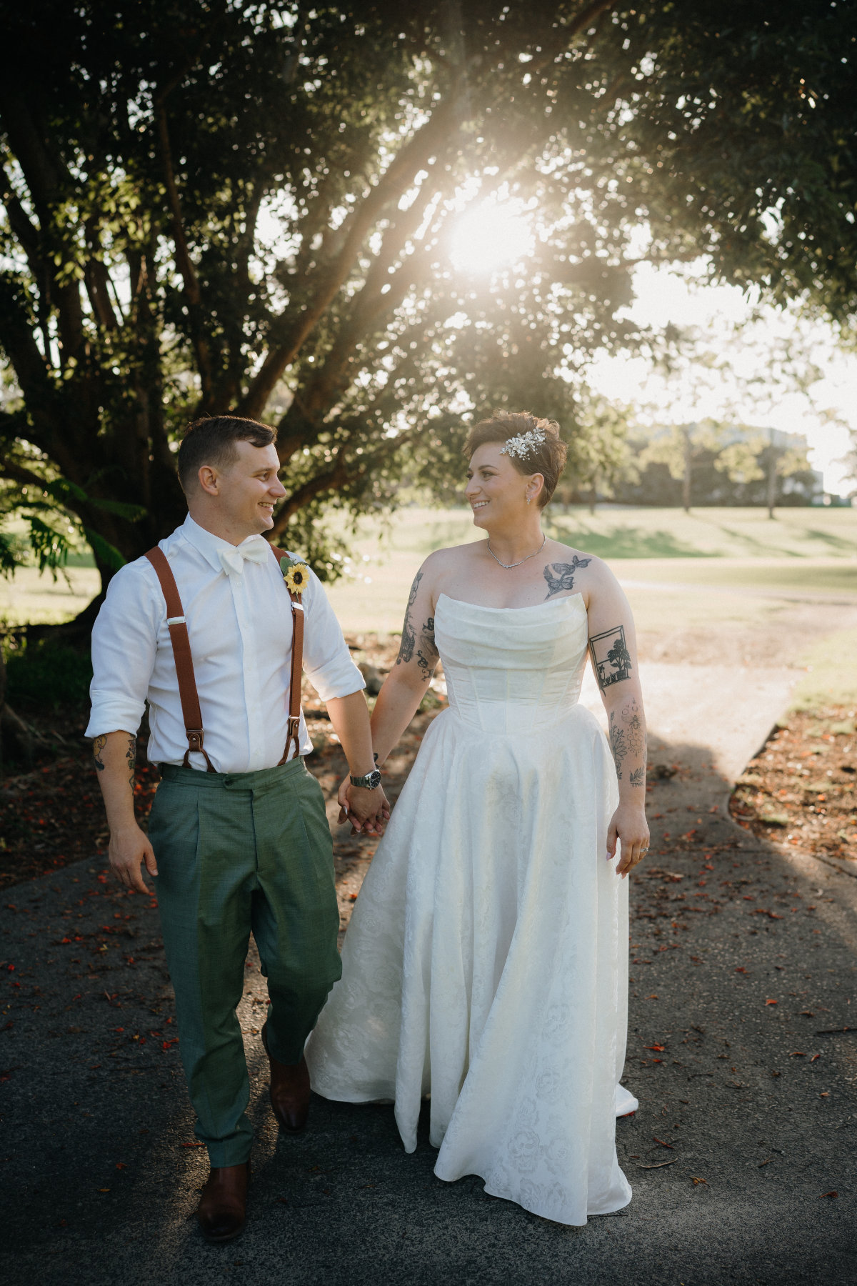 Brisbane Golf Club wedding for Anne-Maree and Kaleb. Photographed by Nick Hargans Media.