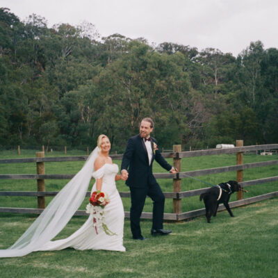 Collingwood Children’s Farm wedding for Simone and David. Photographed by MapleShoots.