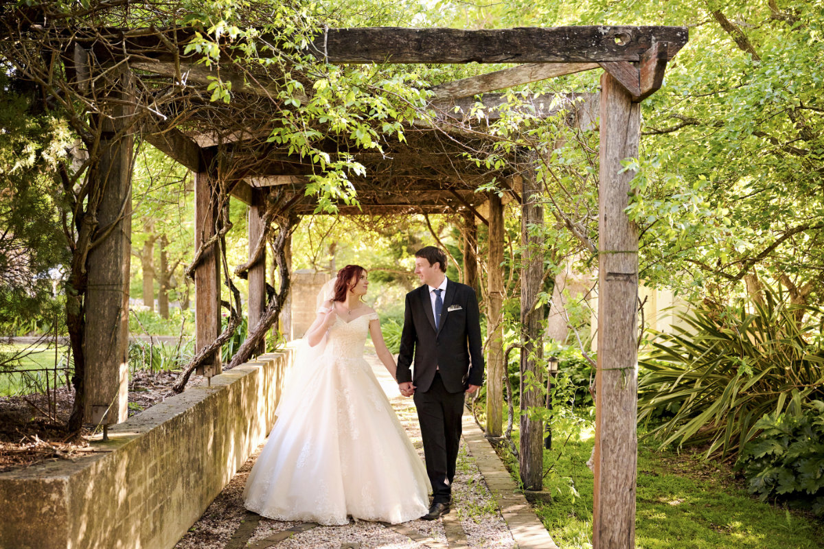 Kaitlyn and Jason’s mystical garden wedding at Fitzroy Inn Southern Highlands