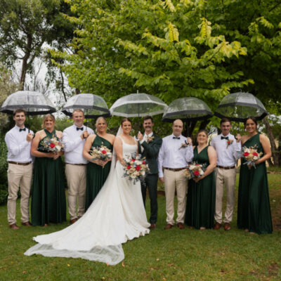 Childhood Garden wedding for Lisa and Josh. Photographed by Luke John Photography.