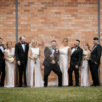 Rochford Wines Yarra Valley wedding for Jemma and Jordan. Photographed by Allie Claire Creative.