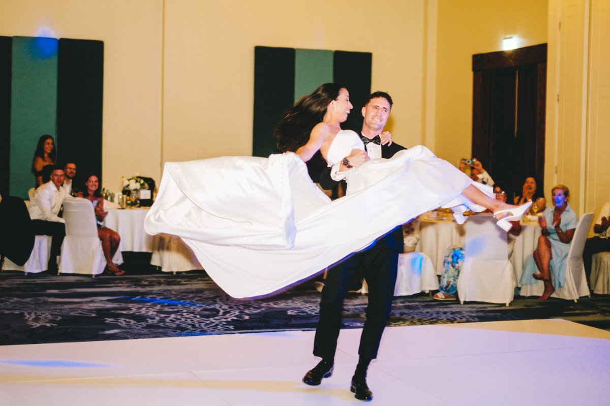 Sofitel Fiji Resort & Spa wedding for Sarah and Riley. Photographed by Videoticz.