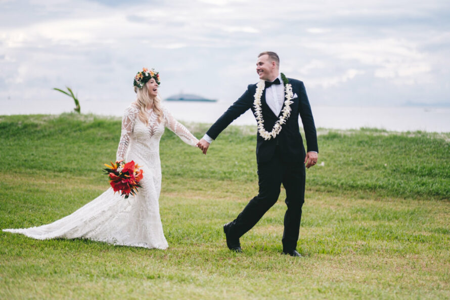 Hilton Fiji Beach Resort and Spa Denarau wedding for Gloria and Mitch. Photographed by Videoticz.