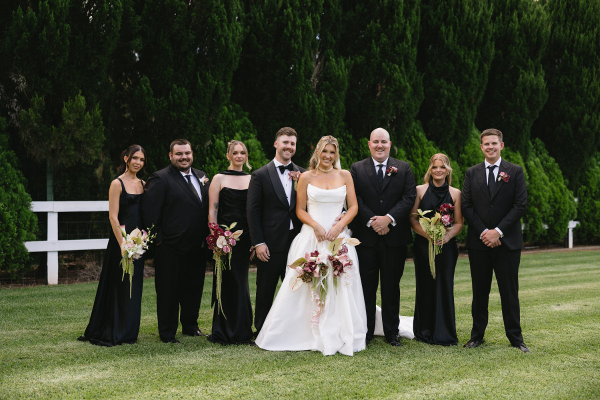 Alyssa and Alex’s fairytale garden celebration at Kalinya Estate